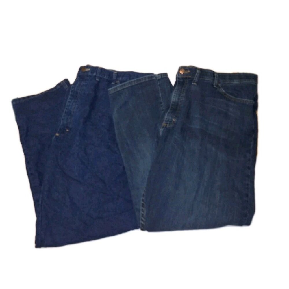 Wrangler Men's Blue Jeans 44x29 Lot Of Two